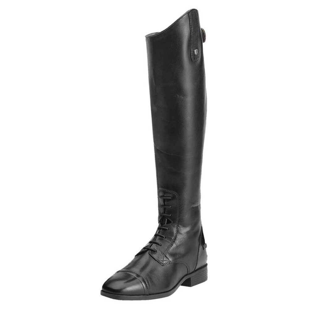 Ariat heritage field black leather equestrian tall riding boots